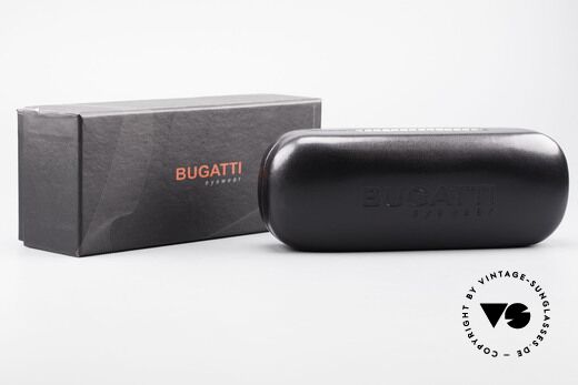 Bugatti 531 Walnussholz Titanbrille Gold, Größe: medium, Passend für Herren