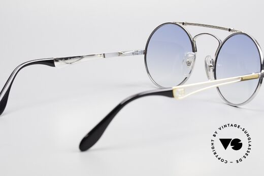Bugatti 11709 80er Luxus Sonnenbrille Rund, ungetragenes Einzelstück; inkl. orig. Etui von Bugatti, Passend für Herren