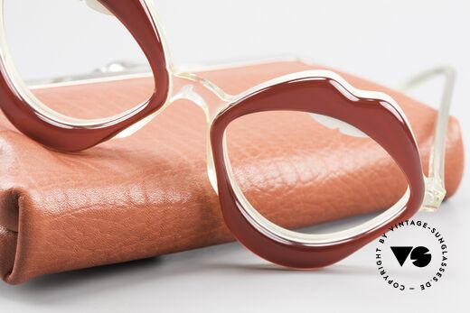 Anglo American Optical LIPS AAO Lippenbrille 60er Original, ungetragen und mit einem echten alten vintage Etui, Passend für Damen