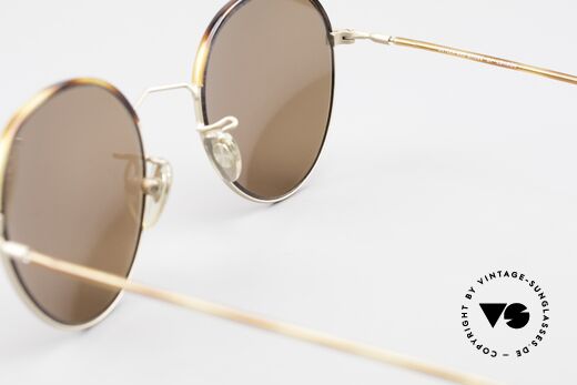 Cutler And Gross 0391 Runde Brille Windsorringe, Größe: medium, Passend für Herren und Damen