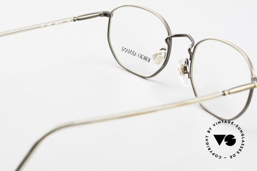 Giorgio Armani 187 Klassische Herrenbrille 90er, orig. DEMOgläser können beliebig getauscht werden, Passend für Herren