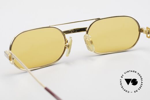 Cartier MUST Santos - S Elton John Sonnenbrille 80er, KEIN RETRO; ein 35 Jahre altes VINTAGE ORIGINAL!, Passend für Herren und Damen