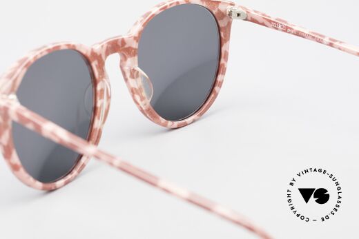 Alain Mikli 901 / 172 Panto Brille Rot Pink Marmor, KEINE Retromode, sondern ein altes Mikli-Original, Passend für Damen