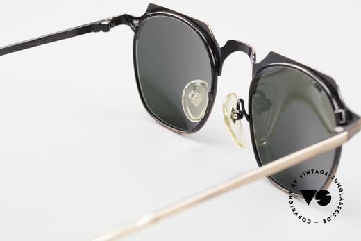 Jean Paul Gaultier 57-0171 Panto Sonnenbrille Eckig 90er, KEINE Retromode; ein ca. 25 Jahre altes Original!, Passend für Herren