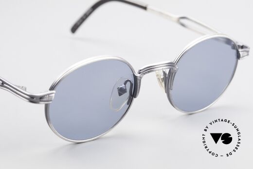 Jean Paul Gaultier 55-7107 Kleine Runde Vintage Brille, KEINE RETRObrille, ein kostbares ORIGINAL von 1997, Passend für Herren und Damen