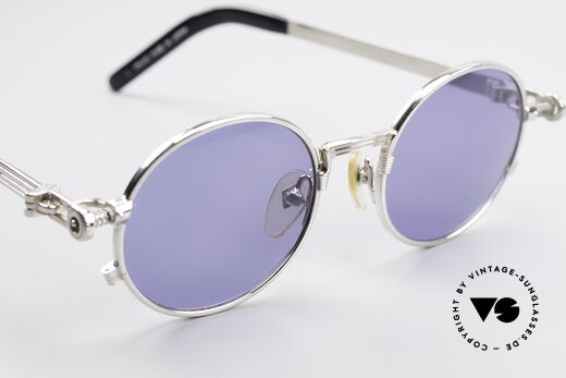 Jean Paul Gaultier 56-4178 Runde Industrial Vintage Brille, KEINE Retrosonnenbrille; ein 25 Jahre altes ORIGINAL, Passend für Herren