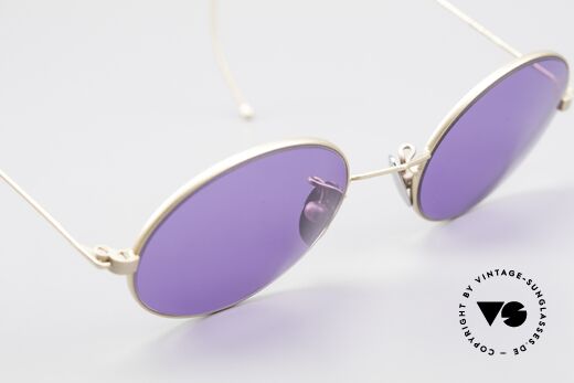 Cutler And Gross 0410 Ovale Sportbügel Sonnenbrille, Größe: small, Passend für Herren und Damen