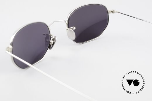 Cutler And Gross 0370 Klassische Sonnenbrille Unisex, KEINE Retrobrille, sondern ein 20 Jahre altes Original!, Passend für Herren und Damen