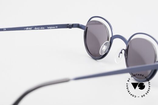 Theo Belgium Dozy Slim Verrückte 90er Sonnenbrille, KEINE RETRObrille; ein ca. 20 Jahre altes ORIGINAL, Passend für Herren und Damen