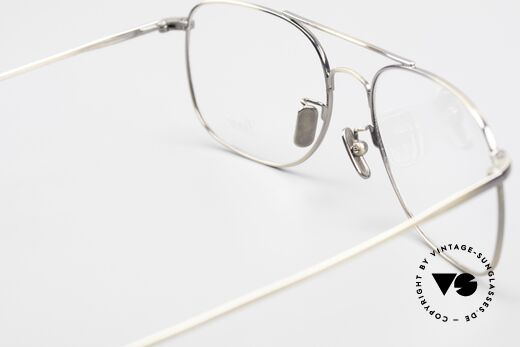 Lunor Aviator II P4 AG Stilvolle Brillenfassung Men, ungetragen; Demogläser sind beliebig austauschbar, Passend für Herren