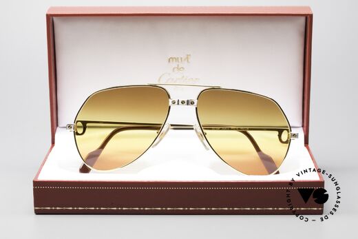 Cartier Vendome Santos - M Unikat Sammler Sonnenbrille, Größe: medium, Passend für Herren und Damen Cartier Vendome Santos - M Unikat Sammler Sonnenbrille, Größe: medium, Passend für Herren und Damen