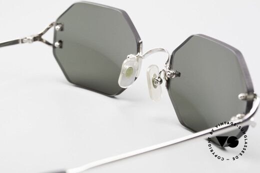 Cartier Rimless Octag - M Achteckige Luxus Sonnenbrille, Customized = ein Einzelstück von unserem Optiker!, Passend für Herren und Damen
