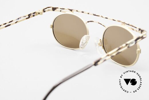 Cazal 761 Alte Cazal 90er Sonnenbrille, Sonnengläser (100% UV) könnten ersetzt werden, Passend für Herren und Damen
