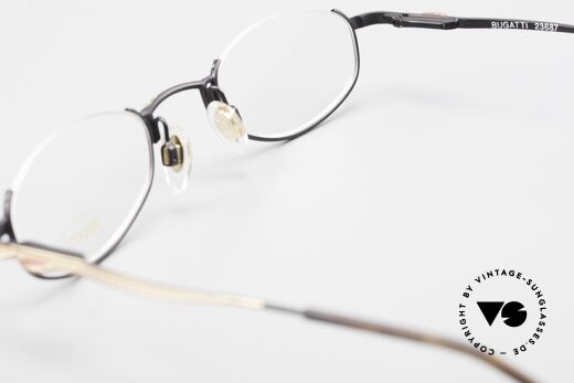 Bugatti 23687 High-Tech Herren Lesebrille, KEINE Retrobrille; eine alte Rarität in Gr. 47/25, Passend für Herren