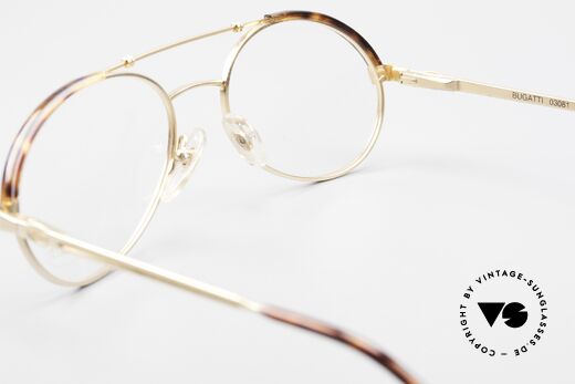 Bugatti 03081 90er Herren Brille True Vintage, KEINE Retrobrille; ein 30 Jahre altes ORIGINAL!, Passend für Herren