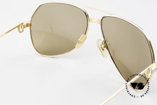 Cartier Vendome Santos - L Luxus Gläser mit Hauchzeichen, ungetragen mit original Verpackung; ein Sammlerstück, Passend für Herren