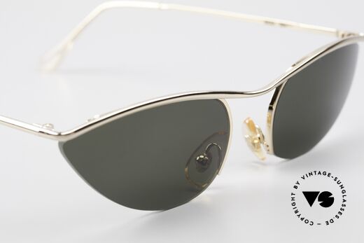 Cutler And Gross 0359 Cateye Designer Sonnenbrille, KEINE Retrobrille, sondern ein 20 Jahre altes Original!, Passend für Damen
