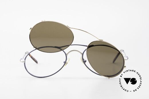 Bugatti 23444 Alte 90er Brille mit Vorhänger, Größe: medium, Passend für Herren