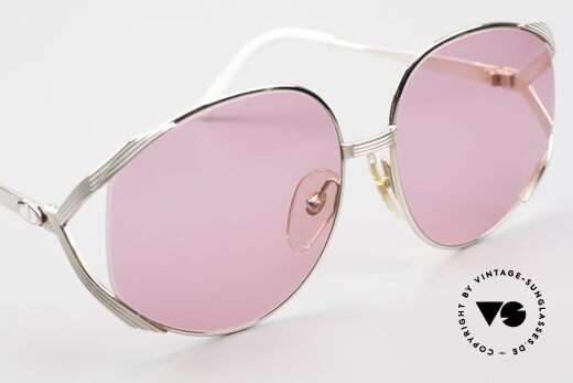Christian Dior 2387 Rosarote Damen Sonnenbrille, große pinke Sonnengläser (100% UV), Eye-catcher, Passend für Damen