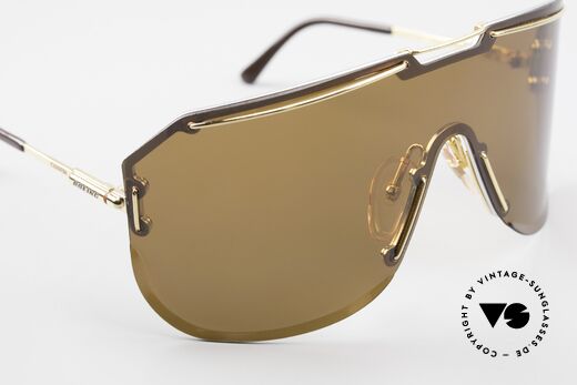 Boeing 5703 80er Luxus Sport Sonnenbrille, er gilt auch als "Schöpfer" der Yoko Ono Sonnenbrille, Passend für Herren