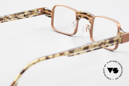 Theo Belgium Aphrodite Vintage Damen Designerbrille, ungetragenes Theo-Exemplar für die, die sich trauen, Passend für Damen