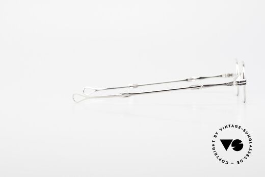 Lunor I 04 Telescopic Ovale XS Brille Platin Plated, ein ca. 25 Jahre altes, ungetragenes LUNOR Original!, Passend für Herren und Damen