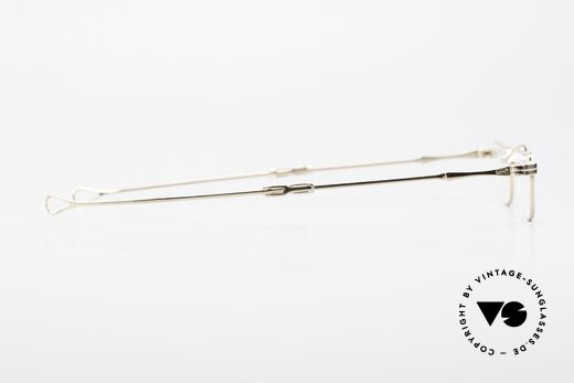 Lunor I 07 Telescopic Vergoldete Teleskop Brille, Größe: extra small, Passend für Herren und Damen