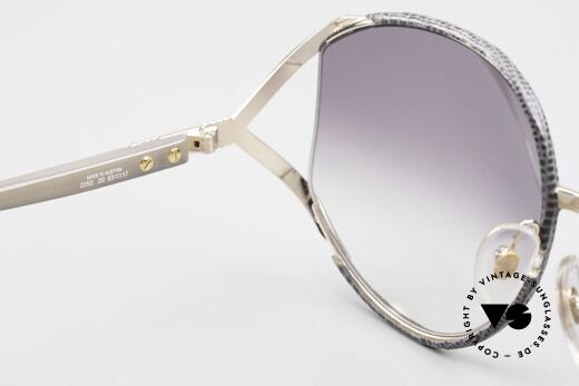 Christian Dior 2250 Rihanna Leder Sonnenbrille, ungetragenes Unikat + Dior Etui & 1 Paar extra Gläser!, Passend für Damen