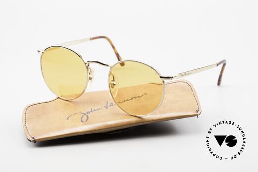 John Lennon - The Dreamer Sehr Kleine Runde Sonnenbrille, 118mm Breite = EINE SEHR KLEINE Fassung; 47mm, Passend für Herren und Damen