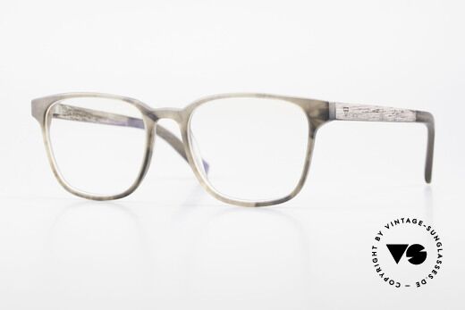 Kerbholz Ludwig Holzbrille Herren Blackwood, Größe: medium, Passend für Herren