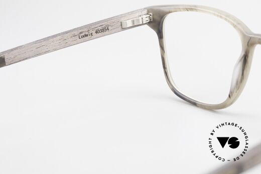 Kerbholz Ludwig Holzbrille Herren Blackwood, Größe: medium, Passend für Herren