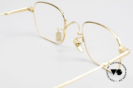 Lunor V 109 XL Herrenbrille Vergoldet, Größe: extra large, Passend für Herren