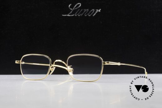 Lunor V 109 XL Herrenbrille Vergoldet, Größe: extra large Lunor V 109 XL Herrenbrille Vergoldet, Größe: extra large