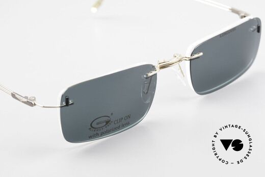 Longines 4367 Polarisierende Brille Randlos, Größe: medium, Passend für Herren