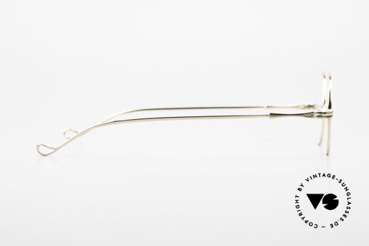 Lunor II 12 Kleine Runde Brille Gold GP, Größe: extra small, Passend für Herren und Damen