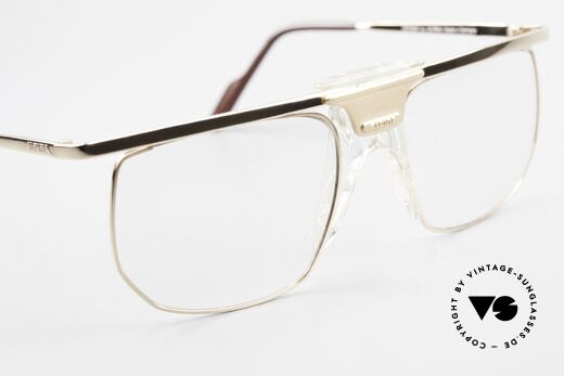Alpina PSO 905 Vintage Brille Mit Sattelsteg, Größe: large, Passend für Herren