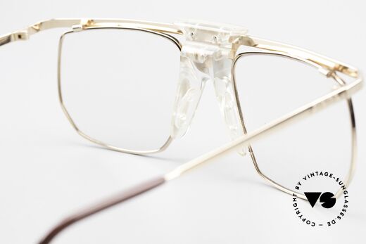 Alpina PSO 905 Vintage Brille Mit Sattelsteg, Größe: large, Passend für Herren