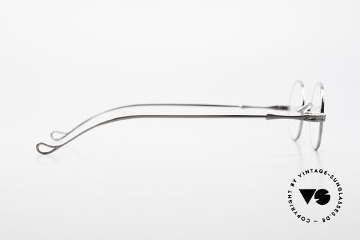 Lunor II 10 Ovale Metallbrille Antik Silber, zeitlose Fassung; Unisex-Modell (Damen und Herren), Passend für Herren und Damen