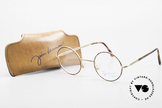 John Lennon - Revolution Vintage Brille Klein & Rund, die Fassung kann natürlich beliebig verglast werden, Passend für Herren und Damen