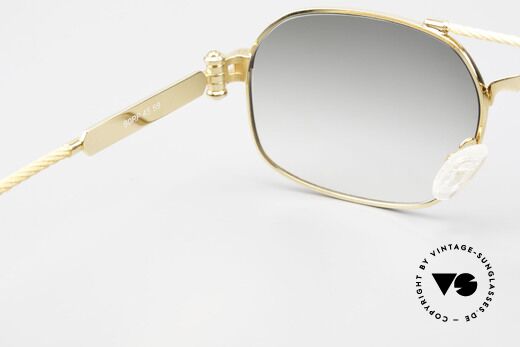 Philippe Charriol 90PP Insider 80er Luxus Sonnenbrille, Größe: large, Passend für Herren