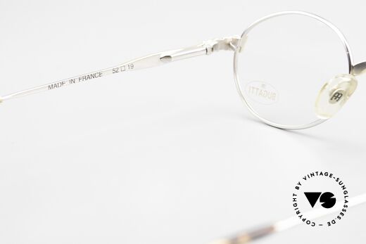 Bugatti 14109 90er Brille Titanium Herren, KEINE Retrobrille, sondern ein echtes 90er Original, Passend für Herren
