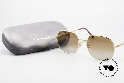 Christian Dior 2357 80er Herren Brille Vergoldet, Größe: medium, Passend für Herren