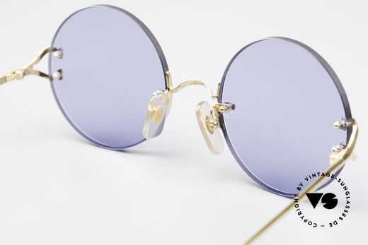 Cartier Madison Runde Luxus Sonnenbrille 90er, KEINE Retromode, sondern ein altes ORIGINAL!, Passend für Herren und Damen