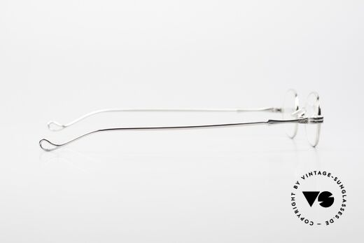 Lunor II 08 Kleine Ovale Brille Platin, Größe: small, Passend für Herren und Damen