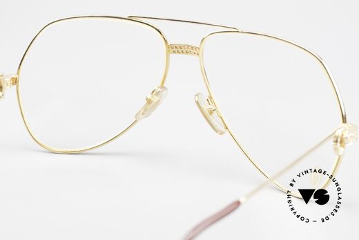 Cartier Grand Pavage Diamanten Brille 18kt Echtgold, kostbares, ungetragenes ORIGINAL in LARGE 62-14, 140, Passend für Herren