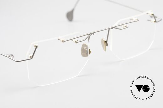 Paul Chiol 09 Kunstvolle Randlosbrille 90er, hier kann Ihr Optiker beweisen, was er wirklich kann!, Passend für Herren und Damen