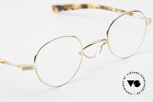 Lunor Swing A 32 Panto Brille Schwing Steg Vergoldet, die orig. Demogläser können beliebig ersetzt werden, Passend für Herren und Damen Lunor Swing A 32 Panto Brille Schwing Steg Vergoldet, die orig. Demogläser können beliebig ersetzt werden, Passend für Herren und Damen