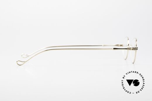 Lunor II 03 Kleine 90er Brille Vergoldet, GP = GOLD Plated; Unisex-Modell (Damen & Herren), Passend für Herren und Damen