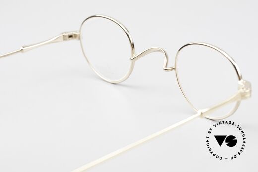 Lunor II 03 Kleine 90er Brille Vergoldet, Größe: extra small, Passend für Herren und Damen Lunor II 03 Kleine 90er Brille Vergoldet, Größe: extra small, Passend für Herren und Damen