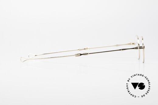 Lunor I 20 Telescopic Schiebebügel Vergoldet 22kt, inzwischen ein echtes Sammlerstück; GOLD-PLATED, Passend für Herren und Damen
